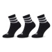 Adidas Súprava 3 párov vysokých ponožiek unisex 3S C Spw Mid 3P IC1317 Čierna