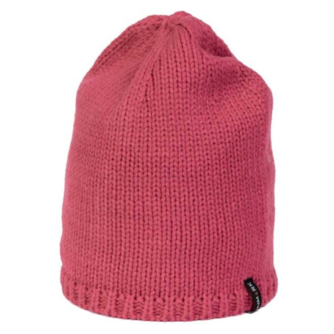 Finmark FC2242 Dámska zimná pletená čiapka, ružová, veľkosť