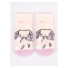 Bavlněné dětské dívčí froté ponožky proti ABS vzory Barvy Vícebarevné 2326 model 16703469 - Yocl