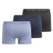 Pánske boxerky CALVIN KLEIN 3 PACK-TRUNK-INK, CHARCOAL HEATHER, TROPOSPHERE