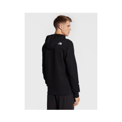 The North Face Mikina Simple Dome NF0A7X1J Čierna Regular Fit