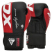 RDX Boxerské rukavice F4 HOOK & LOOP Red  14 OZ