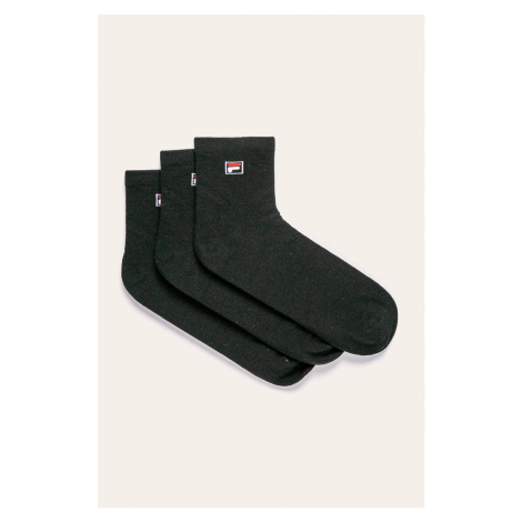 Ponožky Fila dámske, čierna farba