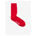 Súprava piatich párov pánskych ponožiek v čiernej, červenej a modrej farbe Jack & Jones Suboo