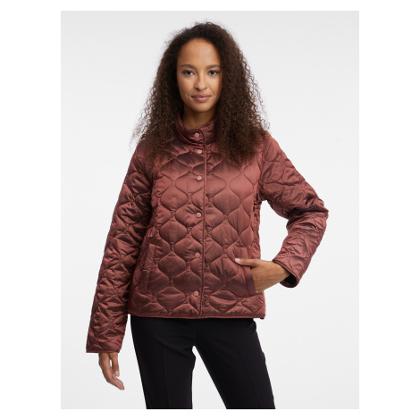 Orsay Brown Ladies Quilted Light Jacket - Women