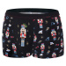 Boxers Nutcracker 007/55 Black Merry Christmas Black