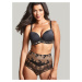 Panache Clara Moulded Sweetheart black/vintage gold 7251