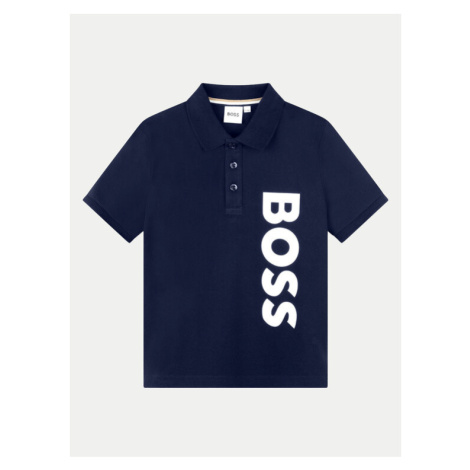 Boss Polokošeľa J50703 S Tmavomodrá Regular Fit Hugo Boss