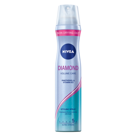 NIVEA Diamond Volume Care lak na vlasy 250ml