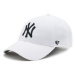 47 Brand Šiltovka New York Yankees B-MVP17WBV-WHF Biela