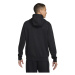 Pánske mikina s kapucňou NIKE M NK DF SWOOSH FLEECE PO HOOD-010 BLACK BLACK WHITE