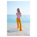 DEFACTO Fall In Love Regular Fit Basic Beach Trousers