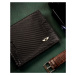 PTN N79-CA Čierna kožená peňaženka