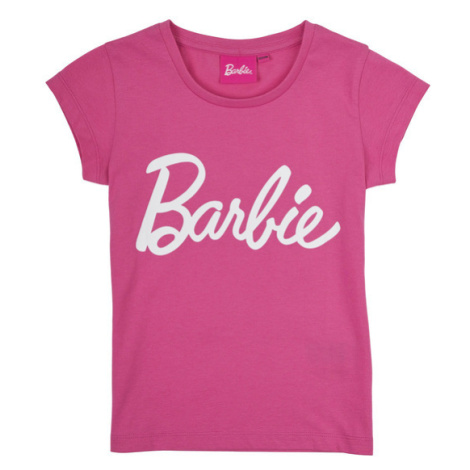 Barbie Dievčenské tričko (ružová)