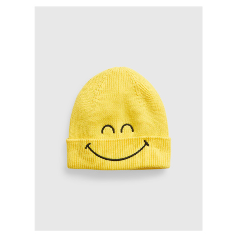 Detská čiapka GAP & Smiley® Žltá