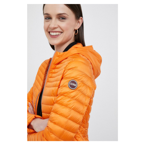 Páperová bunda Colmar dámska, oranžová farba, prechodná