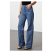 Trendyol Blue*001 High Waist Wide Leg Jeans