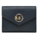 MICHAEL Michael Kors Malá dámska peňaženka Greenwich 34S1GNME6L Tmavomodrá