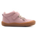 Barefoot detské členkové topánky Aylla - Tiksi ružové