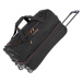 Travelite Basics Wheeled duffle S Black/orange