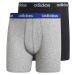 ČIERNO-SIVÁ SADA BOXERIEK ADIDAS LINEAR BRIEF BOXER 2 PACK GN2072