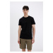 DEFACTO Slim Fit Crew Neck Printed Short Sleeve T-Shirt