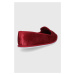 Papuče EA7 Emporio Armani červená farba