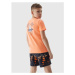 Chlapčenské plavky 4F JUNIOR BOARD SHORTS-4FJWSS24UBDSM067-96S-MULTICOLOUR 6