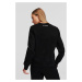 Mikina Karl Lagerfeld Seasonal Logo Sweatshirt Black