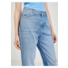 Svetlomodré dámske mom džínsy Calvin Klein Jeans