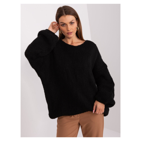 Sweater-LC-SW-3020.10P-Black Rue Paris