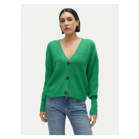 Vero Moda Kardigán Lea 10249632 Zelená Regular Fit