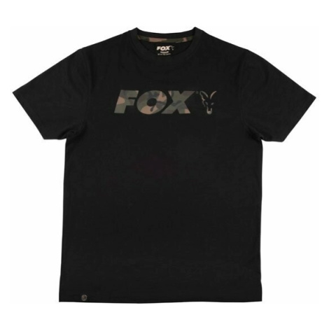 Fox Fishing Tričko Logo T-Shirt Black/Camo