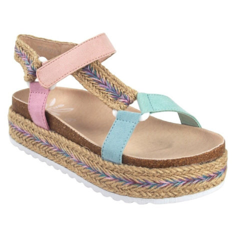 MTNG  Dievčenské sandále MUSTANG KIDS 48518 rôzne  Univerzálna športová obuv Ružová