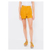 Mustard Patterned Shorts CAMAIEU - Women