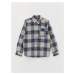 LC Waikiki Plaid Long Sleeve Boy's Shirt