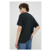 Bavlnené tričko Levi's 16143.0837-Blacks, čierna farba, s potlačou