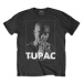 2Pac Tričko Praying Unisex Charcoal Grey