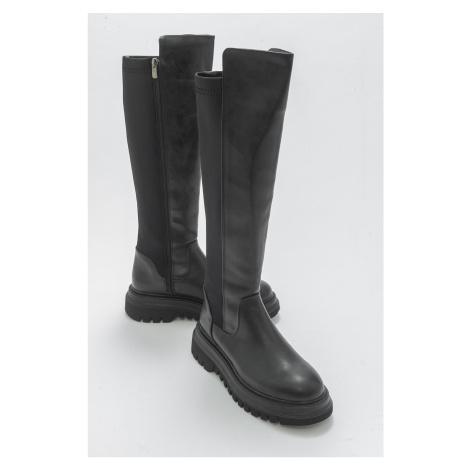 LuviShoes Shadow Black Women's Boots