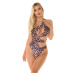 Sexy Koucla Monokini one-shoulder with Cut Outs white