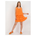 TW SK BI 8139 šaty.44 oranžová jedna