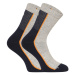 3PACK ponožky HEAD viacfarebné (791010001 870) L