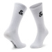 Jack&Jones Súprava 5 párov vysokých ponožiek unisex Jacsolid Tennis 12217730 Biela