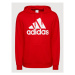 Adidas Mikina Essentials Big Logo GV0249 Červená Regular Fit