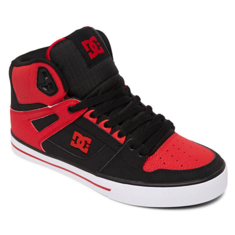 DC Shoes  Pure high-top wc ADYS400043 FIERY RED /WHITE/BLACK (FWB)  Módne tenisky Červená