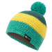 Mountain Equipment Flash Womens Bobble Beanie Jade/Lemon/Deep Teal Lyžiarska čiapka