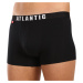 3PACK pánske boxerky Atlantic čierne (3MH-011black)