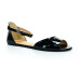 Shapen Lily Black barefoot sandále 42 EUR