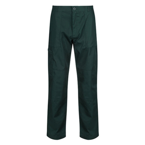 Regatta Pánske pracovné nohavice TRJ330 Zelená