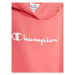 Champion Mikina Script Logo Terry 404540 Ružová Regular Fit